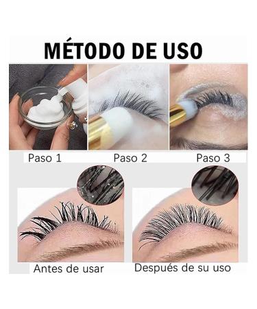 Shop Premium White Lash Brushes Set for Cleansing | Soft Eyelash Cleaning Brush & Shampoo for Extensions - Buy Online on SooperMarket.com