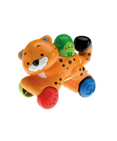 Fisher-Price Toys Amazing Animals Press and Go Cheetah Baby Toddler 6-36 Months