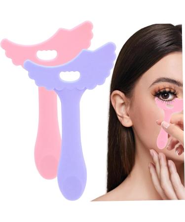 Eye eyeliner brushes Eyelorer templates 2 pieces of soft silicone eye shadow template with multifunctional winged -eyed design mask shield - Buy Online on SooperMarket.com