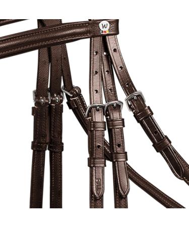 WALDHAUSEN X-Line Supersoft Brown Pony Bridle | Premium Pony Tack for Comfort & Style - Buy Online on SooperMarket.com
