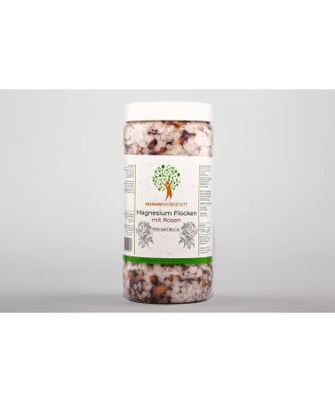 HUMANWERKSTATT Magnesium flakes with rose petals 750g
