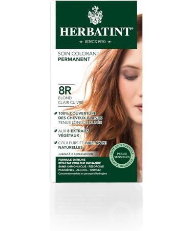 Herbatint Permanent Color Care 150ml - 8R Light Blond Copper - Buy Online on SooperMarket.com