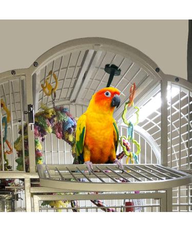 Bird Cage Light with Chew Guard for Hookbill Birds - Full Spectrum LED Pet Light by M&M Cage Co. | Simulates Natural Environment - Hookbill Light 18 - Buy Online on SooperMarket.com