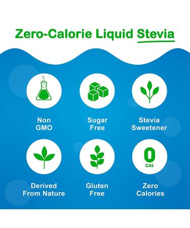 Stevia Infused Sugar-Free Zero Calorie Natural Liquid Water Enhancer Variety Pack 1.6 Fl Oz (Pack of 6) - Buy Online on SooperMarket.com