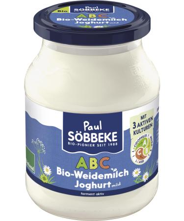 S bbeke ABC organic pasture milk yoghurt mild (6 x 500 gr) 500 g (pack of 6)