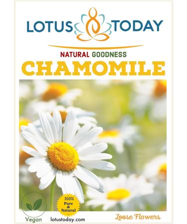 Chamomile Tea for relaxation whole Loose Flowers premium quality Herbal tea 30 grams - Buy Online on SooperMarket.com