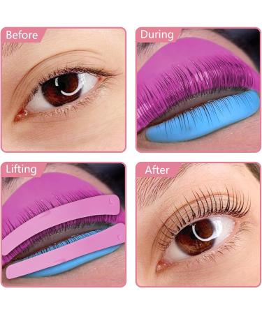 Libeauty Lash Lift Tool 7 Pairs of Lash Lift Shields Including Bottom Lash Lift 1 Pair of Lash Lift Ribbon 1 Palette Convenient and Efficient As a Good Assistant for Lash & Brow Lift or Color - Buy Online on SooperMarket.com