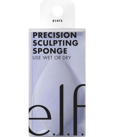 e.l.f. Precision Sculpting Sponge 3-in-1 Sponge For Contouring and Blending To A Smooth Finish Ideal For Cream and Powder Formulas Vegan and Cruelty-Free - Buy Online on SooperMarket.com