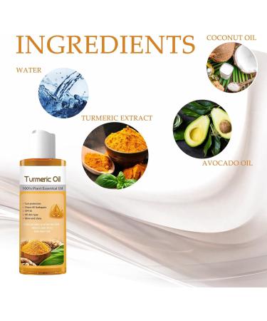 VEROA Turmeric Face Serum Oil - Natural Organic Hydrating Anti Wrinkle Serum Facial Oil With Turmeric Extract & Avocado Oil - Reduce Wrinkles Skin Brightening for All Skin Types - 100Ml - Buy Online on SooperMarket.com