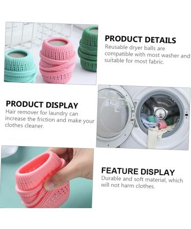 GeRRiT Ball Dispenser for Fabric Softener Removal and Reusable Dryer Balls Fabric Softener Dispenser for Washer Fabric Softener Ball Dispenser Reusable Dryer Balls (9Pcs One Size) - Buy Online on SooperMarket.com