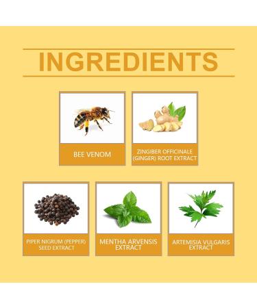 Bee Venom Shaping Cream Bee Venom Cream Bee Venom Anti Cellulite Cream Bee Venom Firming Body Cream for Belly Anti Cellulite Body Cream for Tightening Skin Abdomen Legs Belly Buttocks - Buy Online on SooperMarket.com