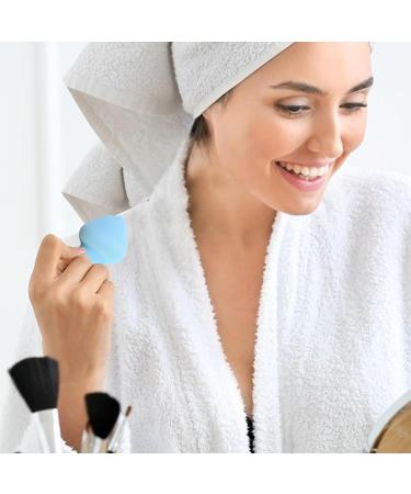 Veeteah Makeup Sponges For Foundation - Gyro Shape Soft Beauty Cosmetic Blender - Professional Streak Application Blender Sponge For Enhanced Make Up Application For Foundation Gyro Beauty Egg 28*40*60 Blue - Buy Online on SooperMarket.com