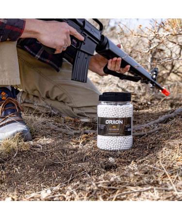 ORIION Airsoft BBS 6mm .12g & .20g Biodegradable High Precision Ammo | 5000 Rounds for AEGs, Pistols & Rifles - Buy Online on SooperMarket.com