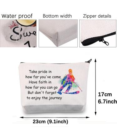 BNQL Skiing Gifts | Women's Skiing Bag & Cosmetics Organizer | Perfect for Ski Lovers & Teams - Buy Online on SooperMarket.com