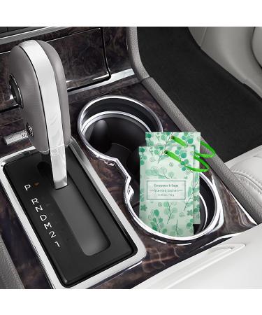 SCENT-HI Premium Eucalyptus Sage Fragrance Bags - 14 Bags for Clothing Drawers Rooms & Cars | International Shipping - Buy Online on SooperMarket.com