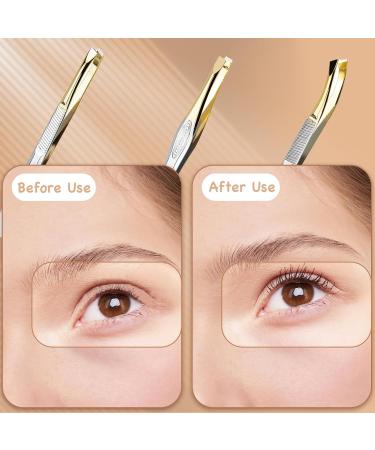 Xumann 3pc Professional Eyebrow Tweezers Set for Women - Slanted Tweezer for Facial Hair Removal - Buy Online on SooperMarket.com