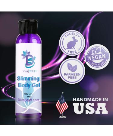 Diva Stuff Slimming Gel Cream - 4 oz for Waist & Thigh Trainers | International Shipping Available - Buy Online on SooperMarket.com