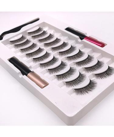 Magnetism False Eyelash Kit | Lightweight Reusable Magnetic Lashes | Perfect for Travel Dating & Parties | International Shipping - Buy Online on SooperMarket.com