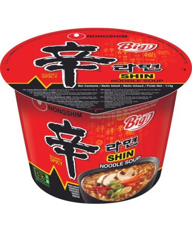 NONGSHIM - Instant Noodles Big Bowl Shin - (1 X 114 GR) Bowl Noodles Shin 1-Pack