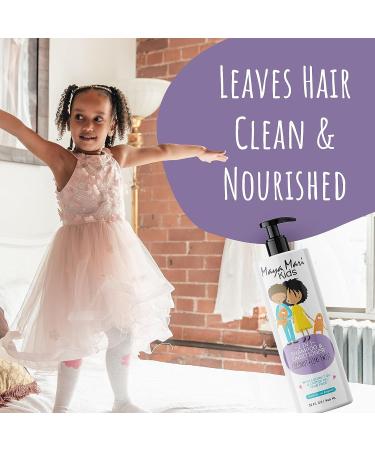 Maya Mari Kids 2in1 Shampoo + Conditioner with Tear-Free Formula and Bonus Hair Gel for Daily Hair Care - Ideal for Boys and Girls - Buy Online on SooperMarket.com