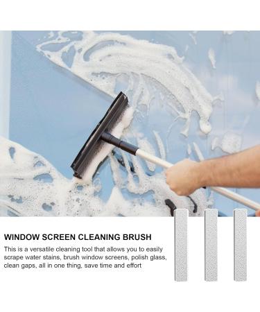 Neamou Window Screen Cleaner Brush - 4-in-1 Cleaning Brush For Window Screen - Wet And Dry Dual-Use Household Screen Cleaner Tool For Screen Sofa Wall Cleaning Sponge Refill Pack 3 Pieces - Buy Online on SooperMarket.com