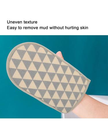 Dual Sided Shower Washcloth Glove - Exfoliating Back Scrubber & Bath Flower for Deep Cleaning - Soft Durable Bath Towel for Men & Women Skin Care - Buy Online on SooperMarket.com