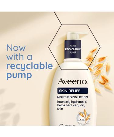 Aveeno Skin Relief Moisturising Lotion Soothes Skin From Day 1 Body Lotion for Very Dry and Irritable Skin Care 500ml Label/packaging may vary 500 ml (Pack of 1) Moisturising Lotion - Buy Online on SooperMarket.com