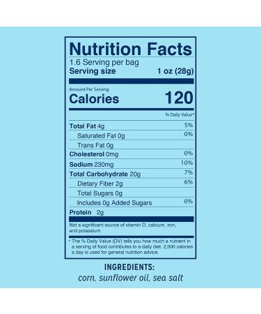 LOVE CORN Sea Salt Snack 1.6oz x10 Bags | Crunchy Non-GMO Gluten-Free Plant Based Low-Sugar | Salted Corn Snack Pack - Buy Online on SooperMarket.com