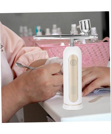 WOFASHPURET 1 Set Spray Hydrating Apparatus Nail Kit Cake Decorating Kit Makeup Kit Aluminum Alloy White 19.00X15.50X4.50CM White - Buy Online on SooperMarket.com