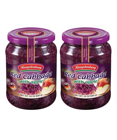Hengstenberg Cabbage Red Apple, 24 oz (2-Pack)
