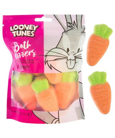 MAD Beauty Looney Tunes Bugs Bunny Carrot Bath Fizzers Pampering Bath Ball Bomb