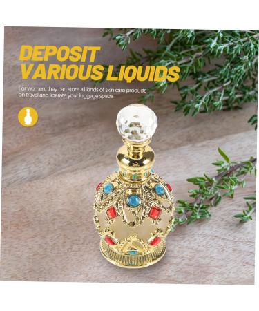 Buy Kisangel Vintage Refillable Perfume Bottle - Travel Size Mini Spray & Essential Oil Holder - Portable Glass Fragrance Jar - Buy Online on SooperMarket.com