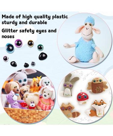 360 Pcs Large Plastic Safety Eyes 12-30mm for DIY Plush Animals and Doll Making - Buy Online on SooperMarket.com