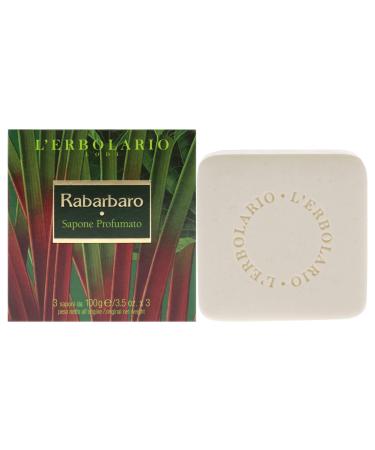L'Erbolario Rhubarb Perfumed Soap Soap Unisex 3 oz