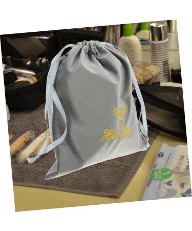 HAPINARY Travel Drawstring Bag Hair Tool Travel Bag Grey Fabric Bag for Hair Dryer - Buy Online on SooperMarket.com