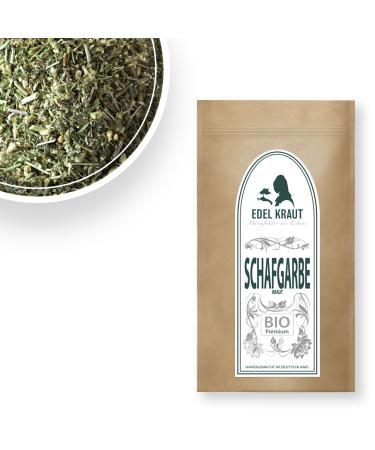 Noble herb |100% organic yarrow tea - premium yarrow herb for yarrow tea |Without any additives - 1000g organic yarrow herb 1 kg (1 Pack)