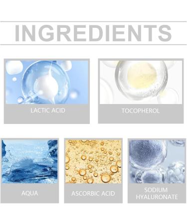 Lactic Acid 10% + HA Face Serum 10% Lactic Acid Serum Dark Spot Remover for Face Lactic Acid Face Moisturiser Pore Minimizer Hydrating Serum for Even Skin Tone Antioxidation Firming - Buy Online on SooperMarket.com
