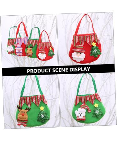 Anneome Santa Pants Treat Bags 3pcs Christmas Bag Candy Bags Cloth Goodie Bags Grocery Bags Xmas Candy Pouch Christmas Bag - Buy Online on SooperMarket.com