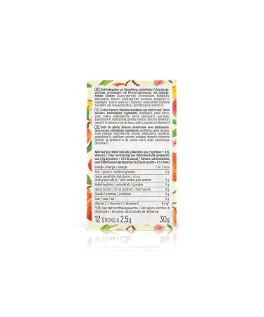 Buy Intick Sugar-Free Instant Drink - Peach Flavor | 12 x 0.5-1L | Vegan Low Calorie Vitamin C | International Shipping Available - Buy Online on SooperMarket.com