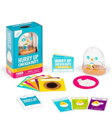 Exploding Kittens Hurry Up Chicken Butt A Hot-Potato game with jumping laughing and lots of animal noises! (And secretly...a little bit of exercise) - Buy Online on SooperMarket.com