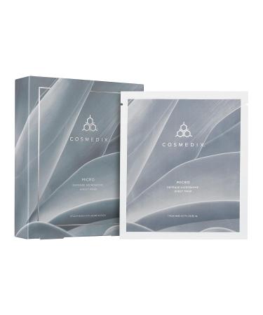 COSMEDIX Micro Defense Peel-Off Sheet Mask - Hydrating Soothing Cruelty-Free Set of 5 | International Shipping Available - Buy Online on SooperMarket.com