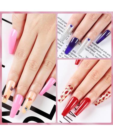 PEACECOLOR Gel Nail Kits Full Set for Beginners 15 PCS Nail Polish with 36W Lamp Kit Nail Gel Builder 10ML with Nail File Machine Basic Gel Extensions Nail Art Design Kit - Buy Online on SooperMarket.com