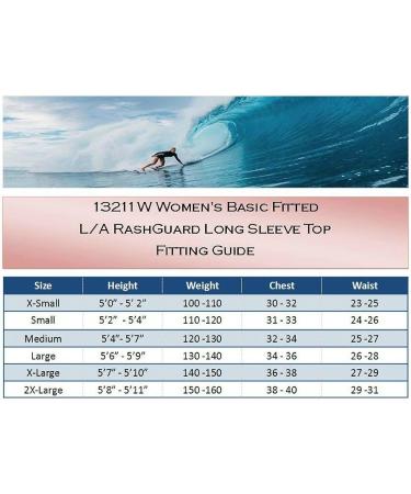 Body Glove Women's Long Sleeve Rashguard Top - White - Size Small - Buy Online on SooperMarket.com