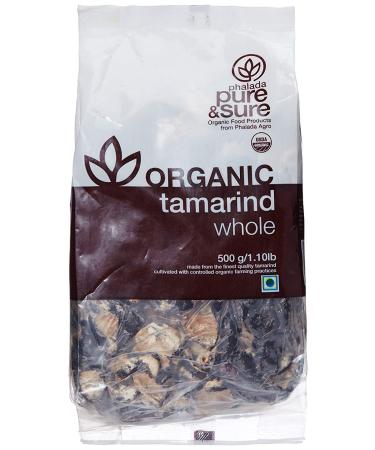 Pure & Sure Organic Whole Tamarind 500GM X 2