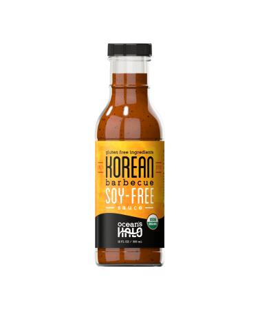 OCEANS HALO Organic Soy Free Korean BBQ Sauce, 12 FZ