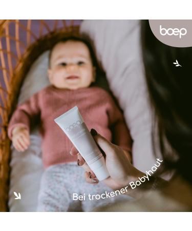 Boep Baby Cream | Vegan Natural Face Cream for Babies & Children | Midwife Recommended | Organic Calendula Shea Butter & Almond Oil | Doctor & Mom Developed (50 ml) - Buy Online on SooperMarket.com