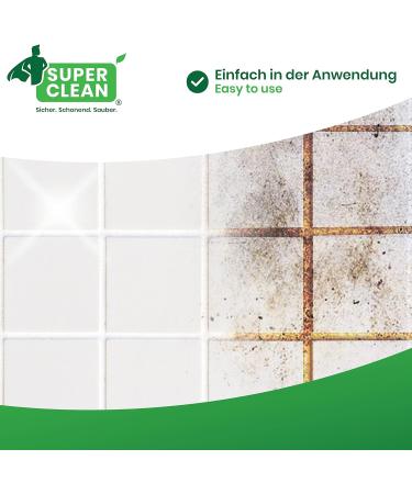 Super Clean Tile & Joint Cleaner 500ml | Eco-Friendly Solution for All Tile Types - Buy Online on SooperMarket.com