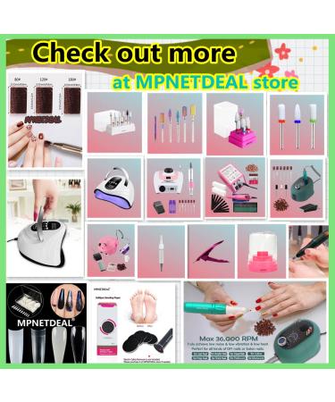 300pcs #80 Grit Sanding Bands for Acrylic Nails | Efile Nail Drill Bits Mandrel - Buy Online on SooperMarket.com