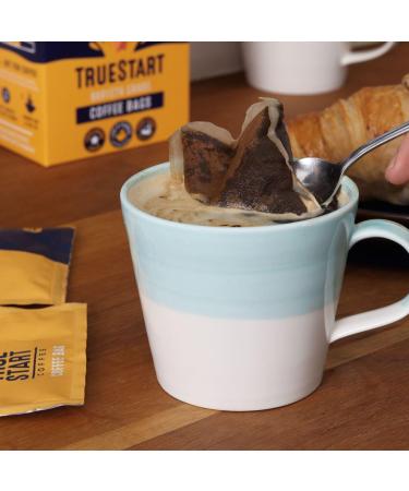 TrueStart Barista Coffee Bags - Energising Colombian Arabica - Biodegradable Quick Brew - 10 Bags - Buy Online on SooperMarket.com