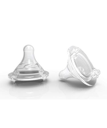 Avima 12oz Anti Colic Infant Bottles BPA Free - Set of 3 Wide Neck Bottles with Fast Flow Nipples (12 Ounce) - 3 Pack - Buy Online on SooperMarket.com